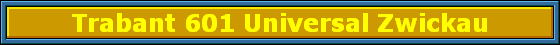 Trabant 601 Universal Zwickau